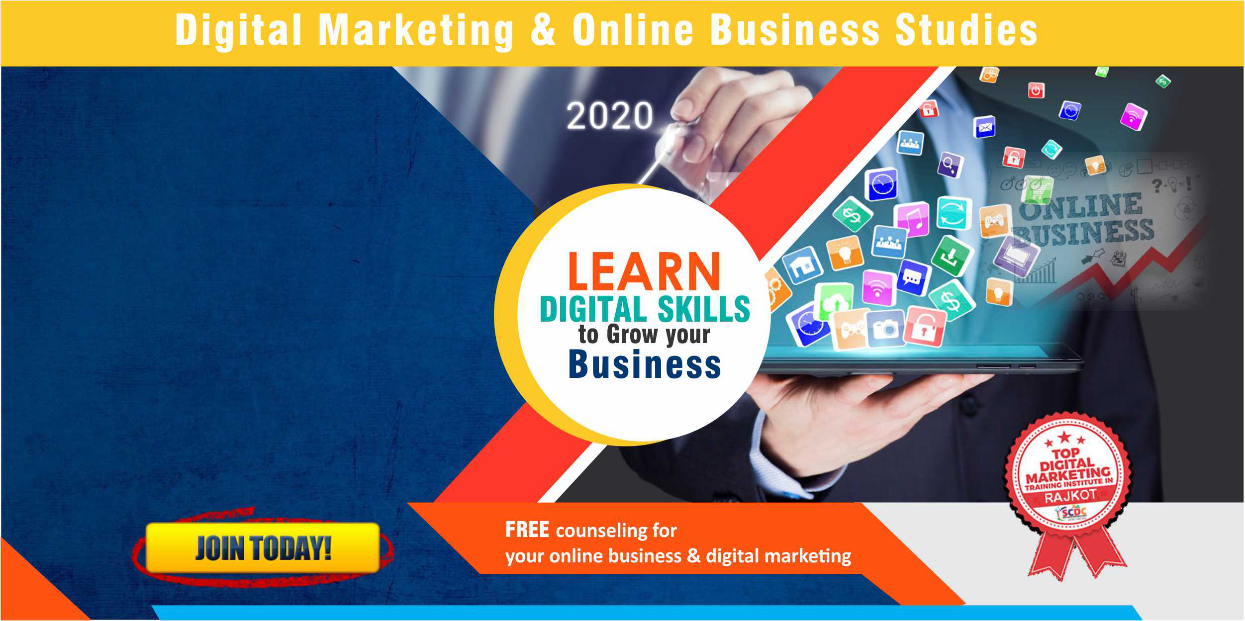 DIGITAL MARKETING MASTER TRAINING IN RAJKOT.